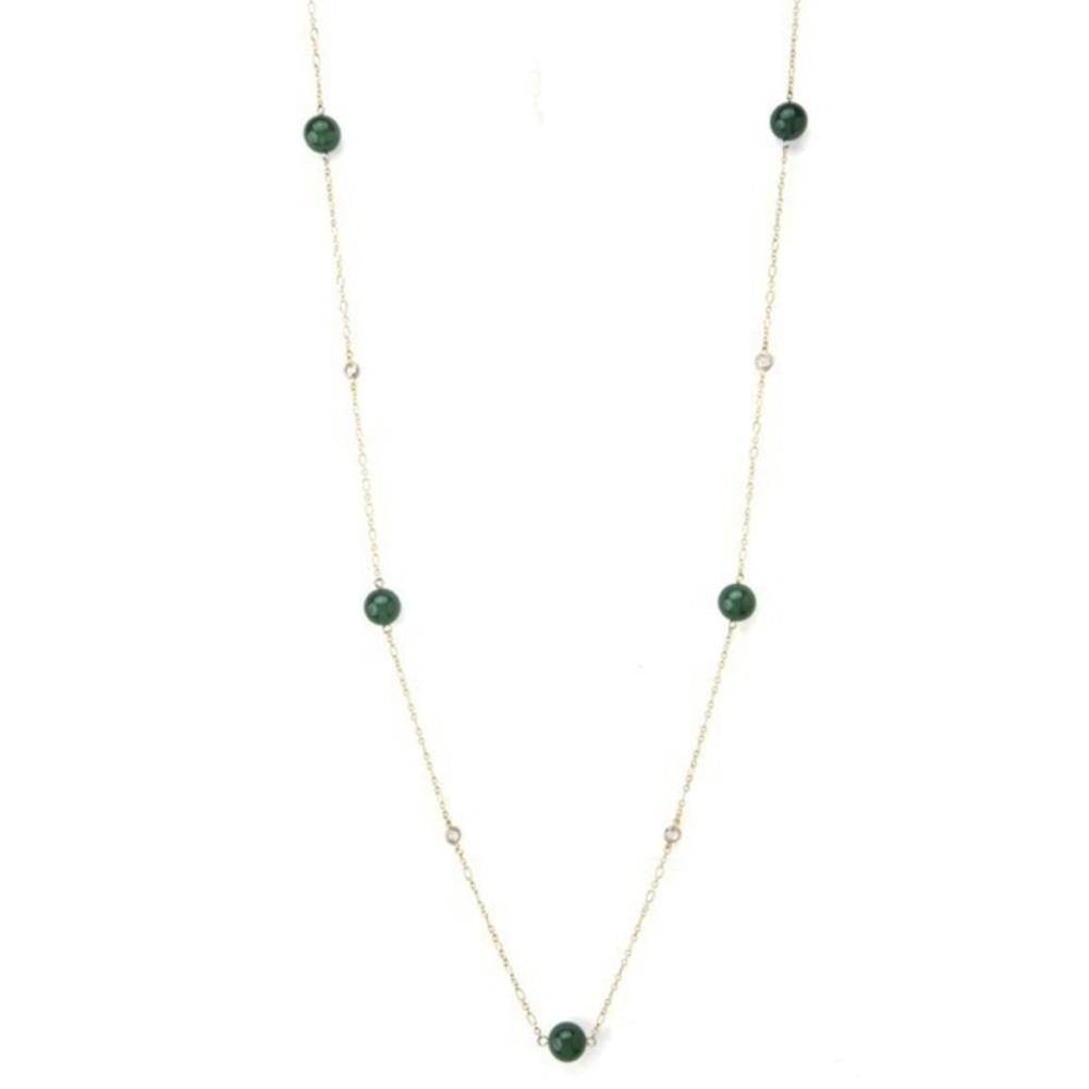 Rivka Friedman Onyx station necklace, new!